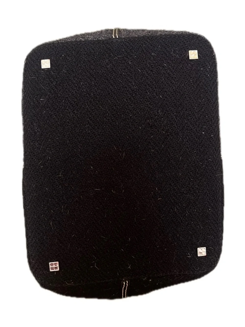 Kate Spade Vintage Wool Grey Patchwork Tote - Picture 5 of 16